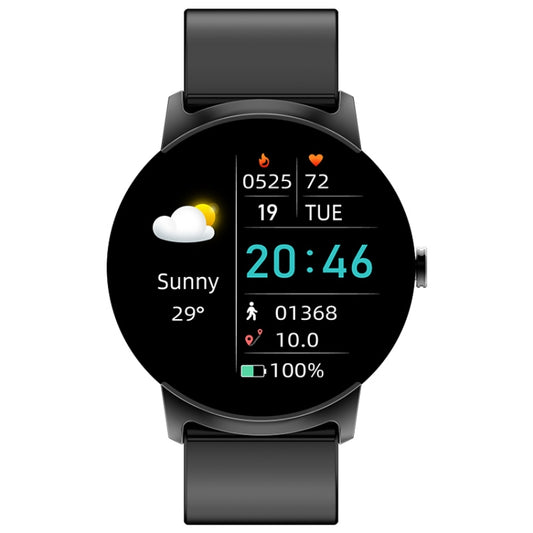 KS02 1.32 Inch Smart Watch Supports Blood Glucose Detection, Blood Pressure Detection, Blood Oxygen Detection(Black+White) by bashfashion