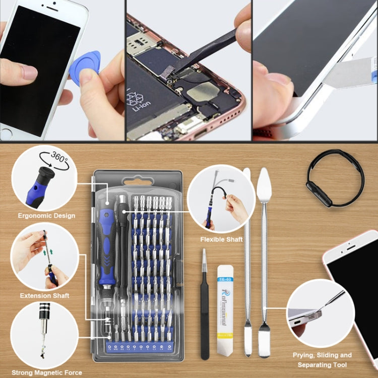 80 in 1 Portable Multifunctional Mini Screwdriver Set by bashfashion