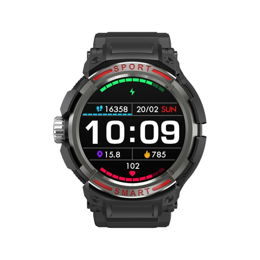 OVISEN GT100 1.39 inch TFT Screen 2 in 1 Bluetooth Headset Smart Watch, Support Blood Oxygen Monitoring/Bluetooth Music(Grey) by bashfashion