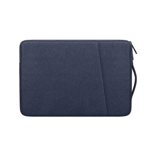 ND01D Felt Sleeve Protective Case Carrying Bag for 14.1 inch Laptop(Navy Blue) by bashfashion