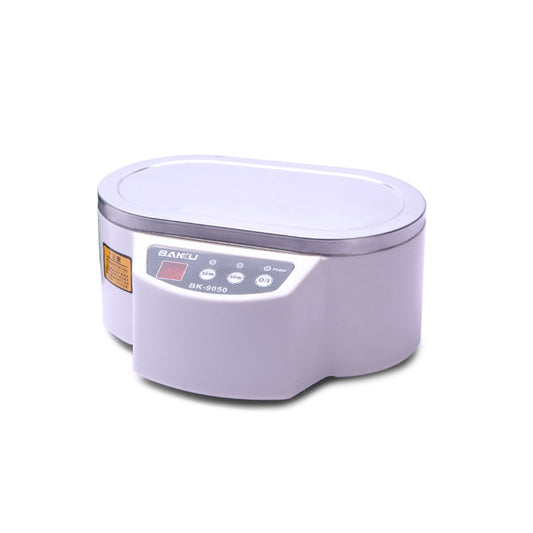 BAKU BK-9050 30W / 50W Adjustable 0.6L LCD Display Ultrasonic Cleaner, AC 110V(White) by BAKU
