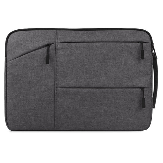 Universal Multiple Pockets Wearable Oxford Cloth Soft Portable Simple Business Laptop Tablet Bag, For 13.3 inch and Below Macbook, Samsung, Lenovo, Sony, DELL Alienware, CHUWI, ASUS, HP (Grey) by bashfashion
