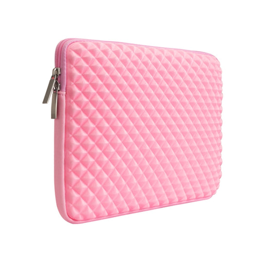 Diamond Texture Laptop Liner Bag, Size: 12-13 inch(Pink) by bashfashion