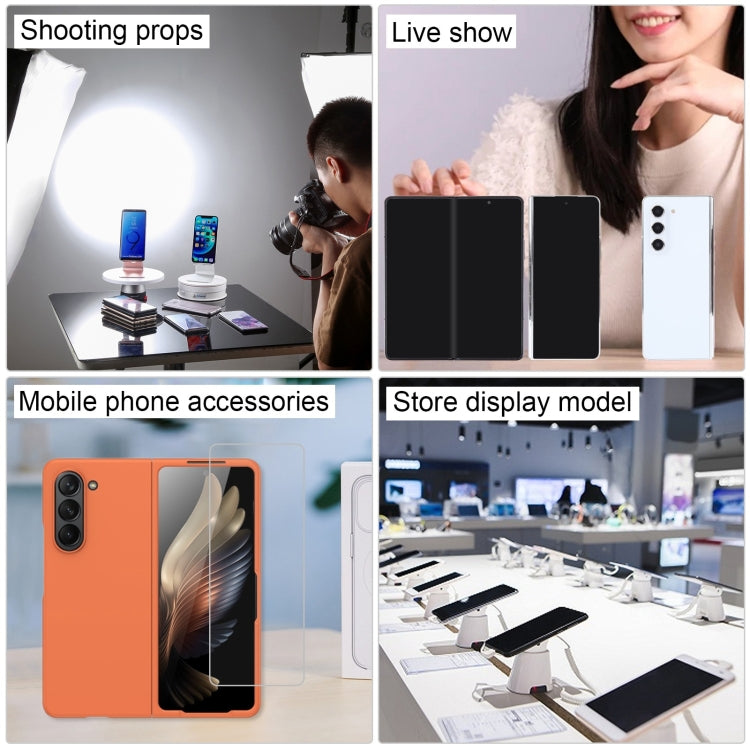 For Samsung Galaxy Z Fold5 Black Screen Non-Working Fake Dummy Display Model (Black) by bashfashion