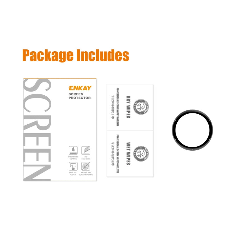 For GarminActive 5 ENKAY 3D Full Coverage Soft PC Edge PMMA HD Screen Protector Film by ENKAY
