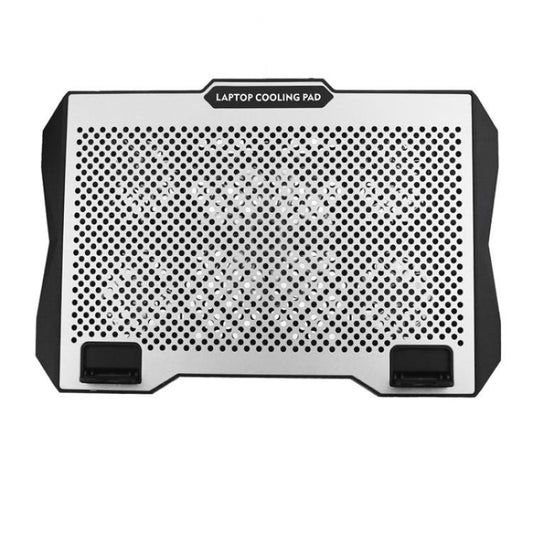 S601 RGB Light Notebook Cooler Adjustable Height Gaming Laptop Cooling Pad by bashfashion