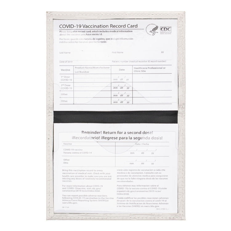 PCVC1009 Crocodile Pattern PU Card Holder CDC Document Holder(Silver) by bashfashion