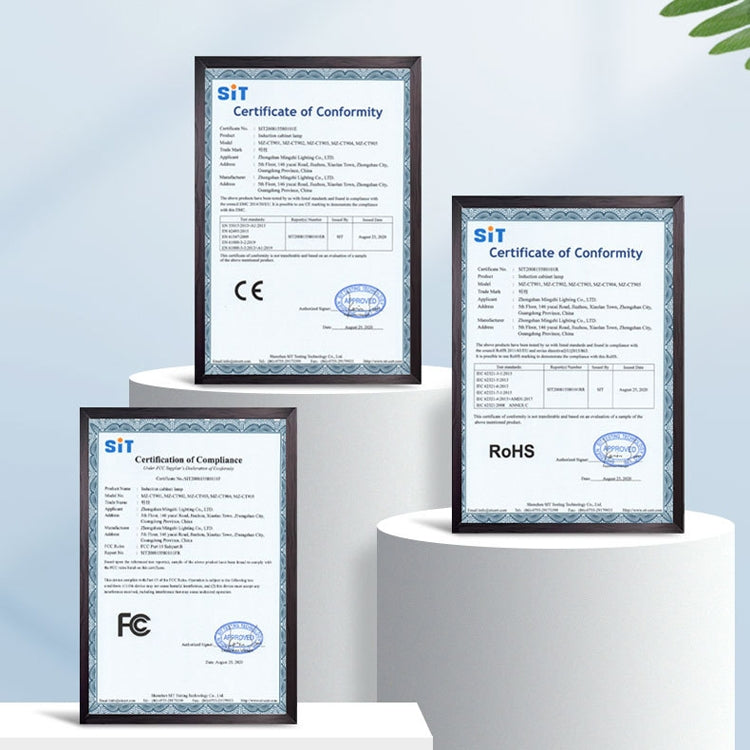 Intelligent Automatic Human Body Induction Wireless LED Lamp 20cm(Black + Neutral Light) by bashfashion