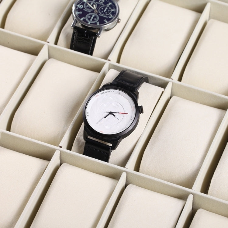 24 Bit PU Leather Watch Storage Box Display Box by bashfashion