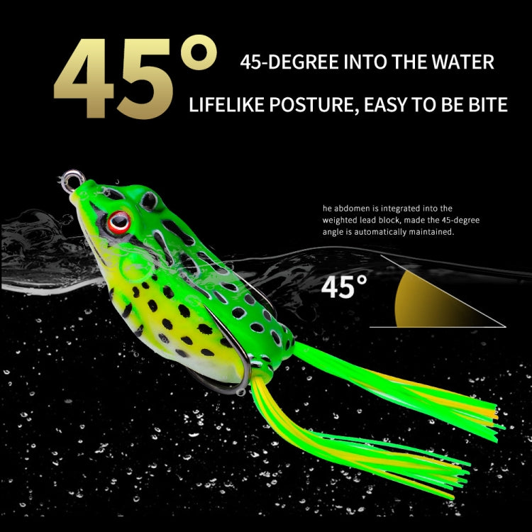 Thunder Frog Road Lure Fake Bait Simulation Soft Bait, Specification: 9g 5.3cm(A) by bashfashion