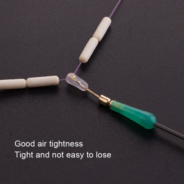 10 PCS Quick Change Floater Sliding Copper Head Rotating Floater, Specification: Large(Rubber) by bashfashion