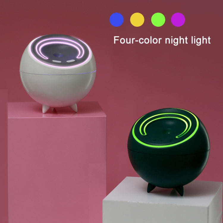 X-H05 250 ml Water Tank Small Humidifier USB Plug-in Sprayers With Night Light(White) by bashfashion