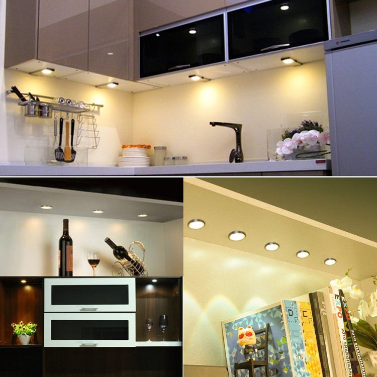 2 PCS 2W DC12V 18LED Cabinet Lights Showcase Lights,Spec: DuPont Terminal-Side Outlet(Neutral Light 4000K) by bashfashion