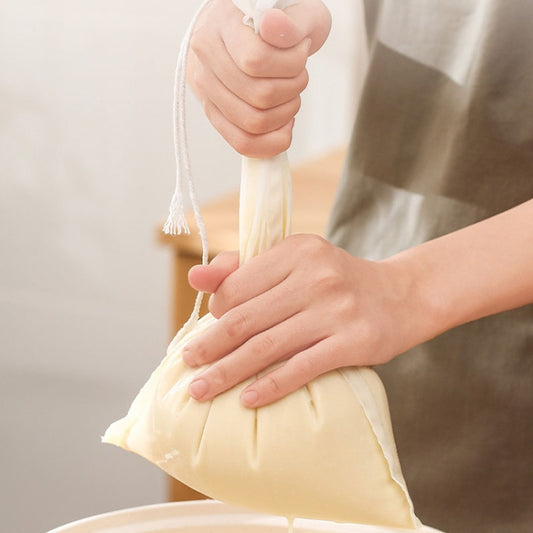 2pcs /Pack Household Soymilk Dregs Filter Bag Juice Filter Mesh Pouch, Specification: 100 Mesh by bashfashion