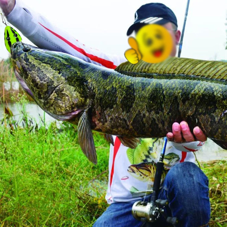 PROBEROS FR038 Simulation Thunderfrog Lure Fake Lure Blackfish Bait Converted Thunderfrog Soft Bait, Size: 5g/4cm(Color D) by PROBEROS