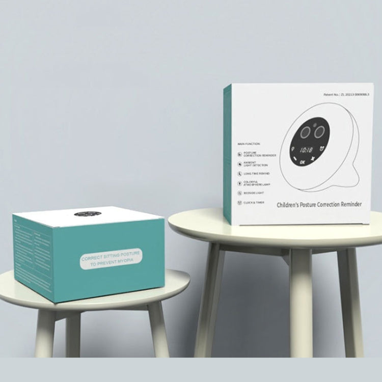 Multifunctional Alarm Clock Time Management Sitting Correction Reminder(Sky Blue) by bashfashion