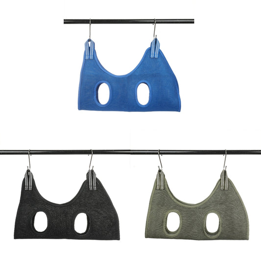 Multifunctional Anti-scratch Pet Grooming Fixed Bag Cat Bathing Tools, Size: M(Blue) by bashfashion