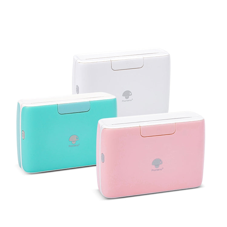 Phomemo M04S Thermal Printer Support 4 Inch Printing Width 300dpi Bluetooth Inkless Printer(Pink) by Phomemo