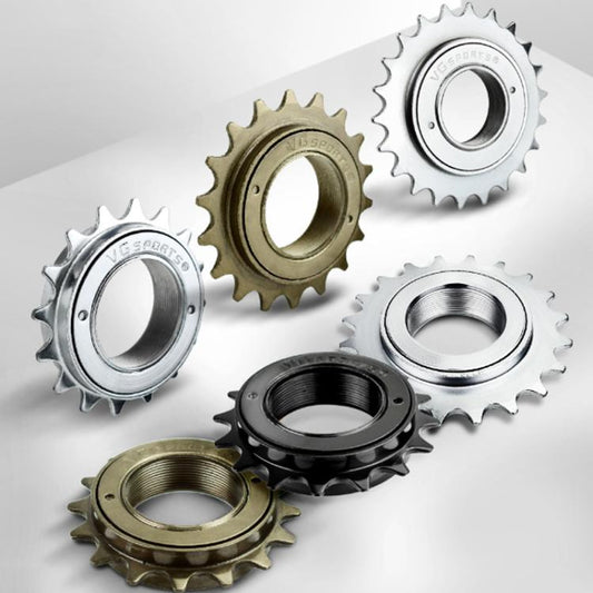 VG SPORTS Stroller Scooter Bicycle Single Speed Flywheel, Style: 16T Black by bashfashion