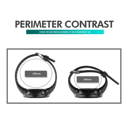 SKMEI 1681 Multifunctional LED Digital Display Luminous Electronic Watch, Support Body / Ambient Temperature Measurement(Black White) by SKMEI