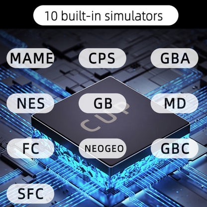 X20 mini Classic Games Handheld Game Console with 4.3 inch Screen & 8GB Memory(Green) by bashfashion