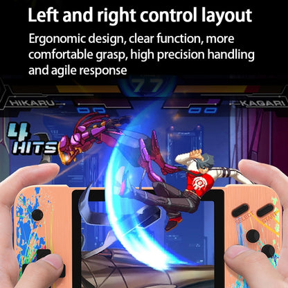 G3 Macaron 3.5 inch Screen Handheld Game Console Built-in 800 Games(Grey) by bashfashion