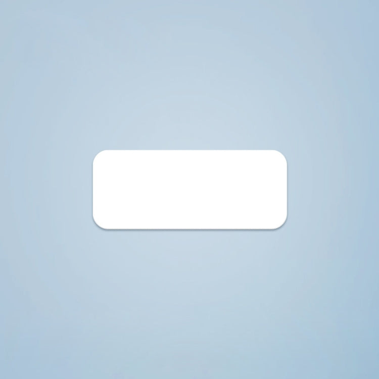 10 x 25mm 240 Sheets Thermal Printing Label Paper Stickers For NiiMbot D101 / D11(White) by bashfashion