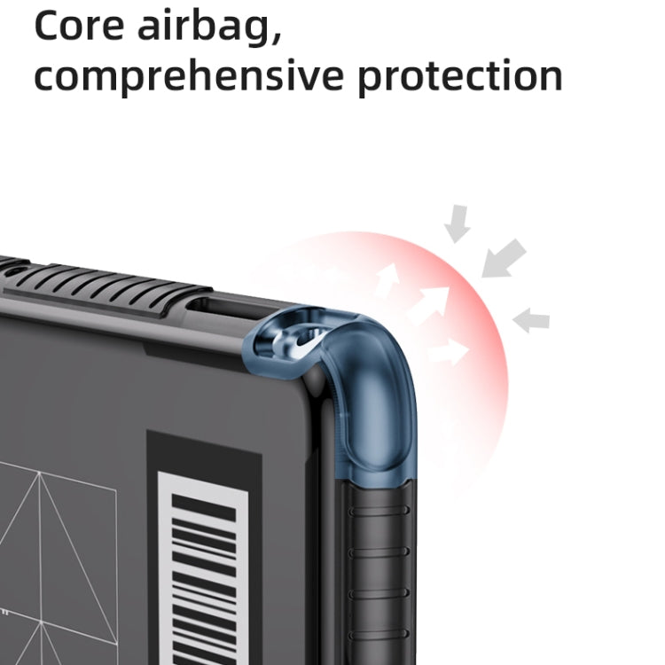 Mutural XingTu Series Tablet Case with Holder For iPad 10.2 2021 / 2020 / Pro 10.5 inch(Red) by Mutural