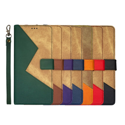 For Ulefone Note 14 idewei Two-color Splicing Leather Phone Case(Black) by idewei