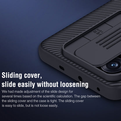 For OnePlus Ace 3V NILLKIN Black Mirror Series Camshield PC Phone Case(Blue) by NILLKIN