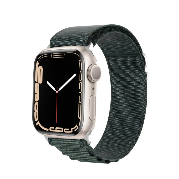 For Apple Watch Series 5 40mm DUX DUCIS GS Series Nylon Loop Watch Band(Green) by DUX DUCIS