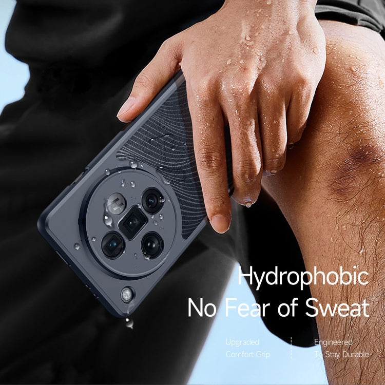 For OPPO Find X7 Ultra DUX DUCIS Aimo Series Frosted Feel Phone Case(Black) by DUX DUCIS