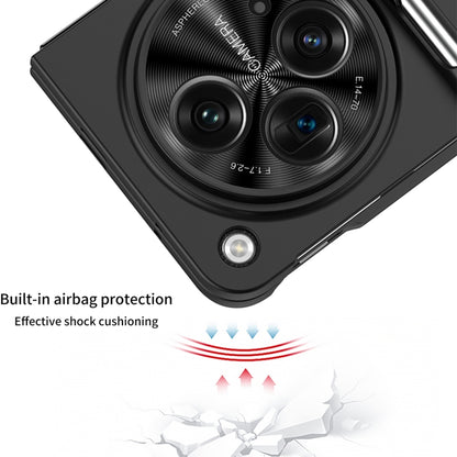 For OPPO Find N3 / OnePlus Open GKK Ultra-thin Full Coverage Phone Flip Case with Pen(Green) by GKK