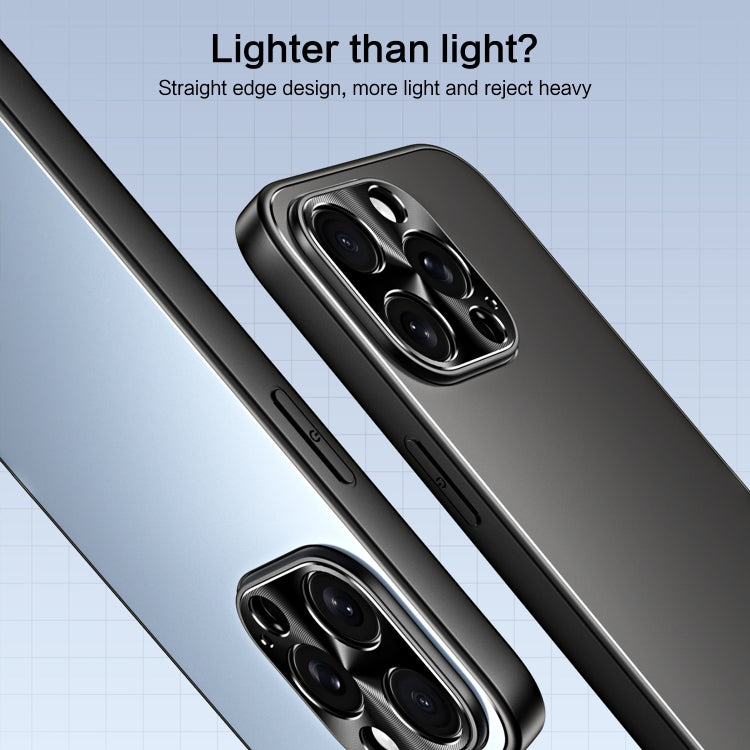 For iPhone 15 Pro Max R-JUST RJ-61 Electroplating Frosted TPU + PC Phone Case with Holder(Silver) by R-JUST