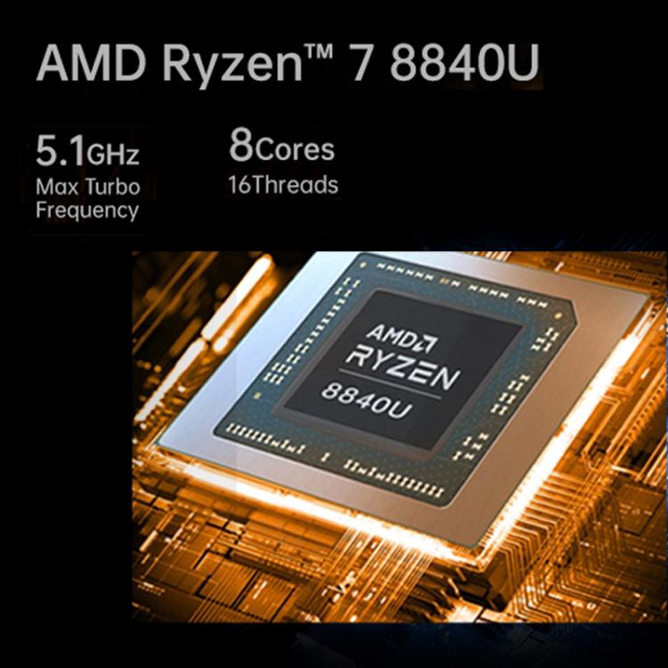 ONE-NETBOOK OneXPlayer X1 10.95 inch Handheld Game Console, 32GB+2TB, Windows 11 AMD Ryzen 7 8840U(Black) by ONE-NETBOOK