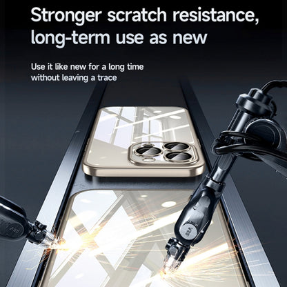 For iPhone 14 Plus SULADA Electroplating Frosted PC + TPU Shockproof Phone Case(Black) by SULADA