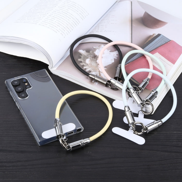 USB-C / Type-C to 8 Pin Data Cable Phone Anti-lost Short Lanyard, Length: 30cm(Green Braid) by bashfashion