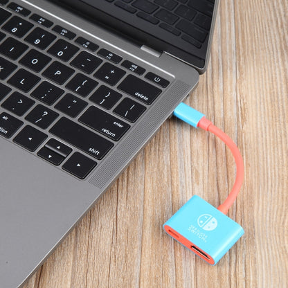 2 in 1 USB-C / Type-C to HDMI + USB-C / Type-C Video Converter for Switch / Steam by bashfashion