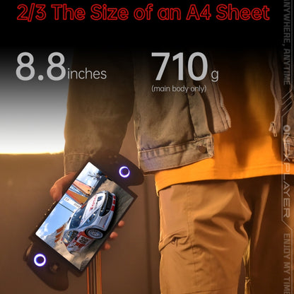 ONE-NETBOOK OneXPlayer X1 mini 8.8 inch Handheld Game Console, 16GB+1TB, Windows 11 AMD Ryzen 7 8840U(Black) by ONE-NETBOOK