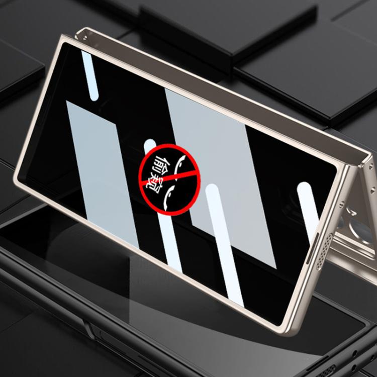 For Samsung Galaxy Z Fold6 Slim GKK Integrated Ultra-thin Privacy Full Coverage Phone Case(Titanium Gray) by GKK
