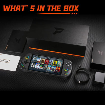 ONE-NETBOOK OneXPlayer F1 Pro 7 inch Handheld Game Console, 32GB+2TB, Windows 11 AMD Ryzen AI 9 365 CPU(UK Plug) by ONE-NETBOOK