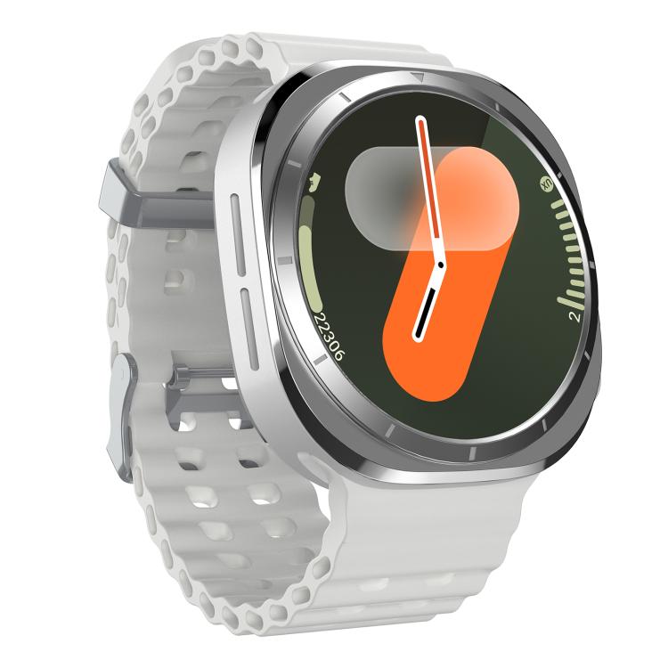 X7 1.51 inch IPS Screen Bluetooth Smart Watch Supports Healthy Monitoring(Silver) by bashfashion