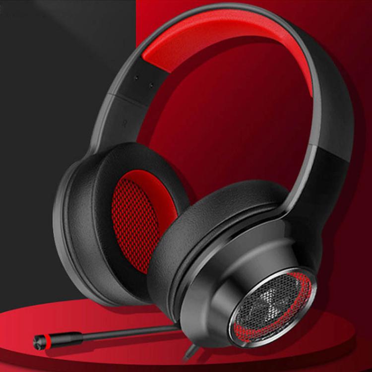 2pcs Mesh Replacement Earpads For EDIFIER HECATE G4(Black Red) by bashfashion