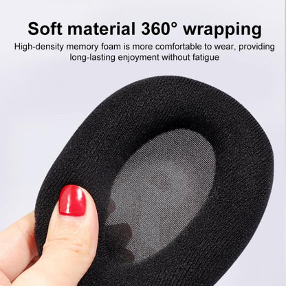 1 Pair Insert Replacement Earpads For Logitech G Pro X, Material:Lambskin(Black) by bashfashion