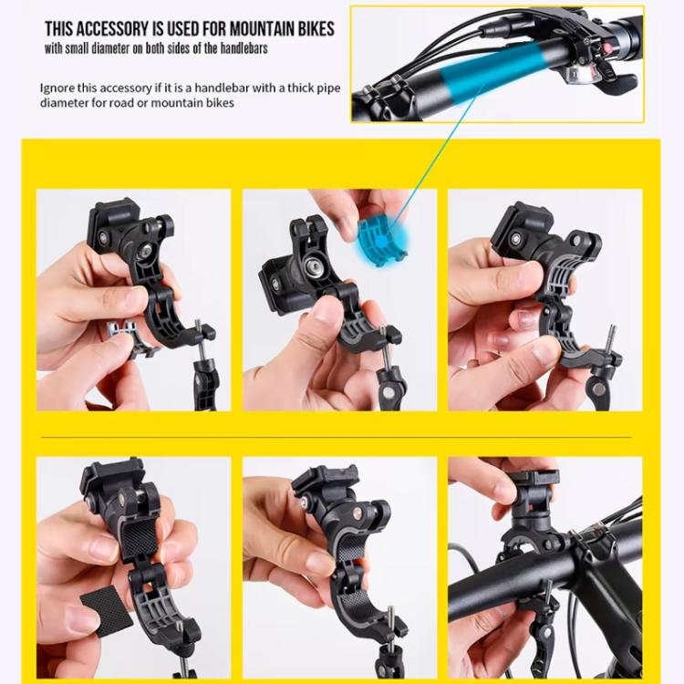 WILD MAN GX330 Mountain Bicycle Mobile Phone Holder EVA Hard Shell Handlebar Bag(Army Green) by WILD MAN