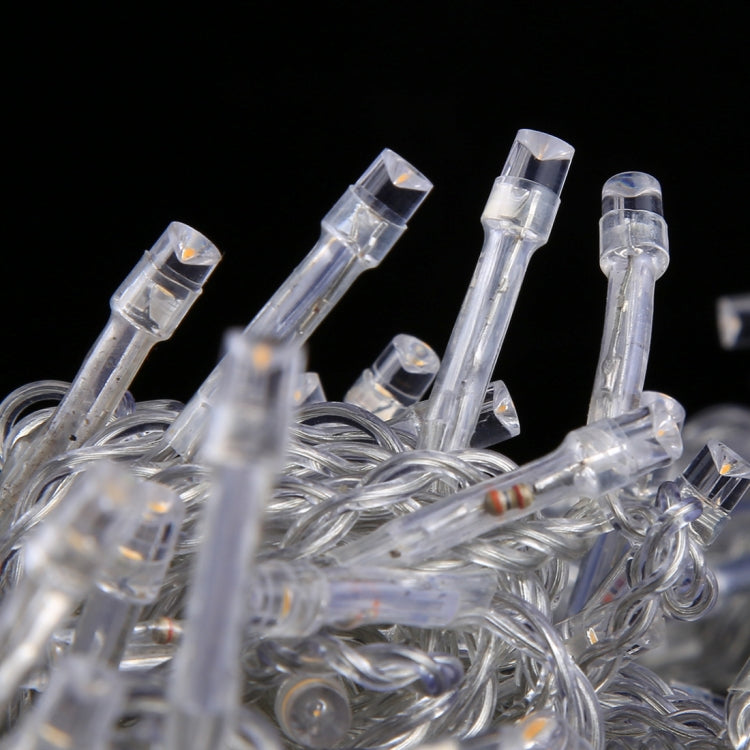 3m(Length) x 3m(Height) Blue Light LED Decoration Light, 300 LEDs Curtain String Light with End Joint & Multi-function Controller & Memory Waterproof, EU Plug, AC 220V by bashfashion