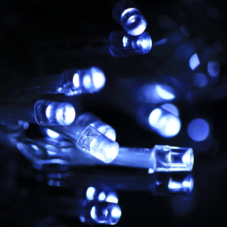 3m(Length) x 3m(Height) Blue Light LED Decoration Light, 300 LEDs Curtain String Light with End Joint & Multi-function Controller & Memory Waterproof, EU Plug, AC 220V by bashfashion