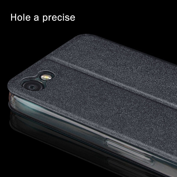 MOFI for Smartisan T2 Crazy Horse Texture Horizontal Flip Leather Case with Holder(Grey) by MOFI