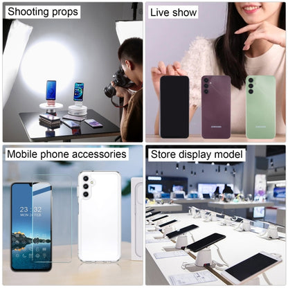 For Samsung Galaxy A14 5G Black Screen Non-Working Fake Dummy Display Model (Dark Red) by bashfashion