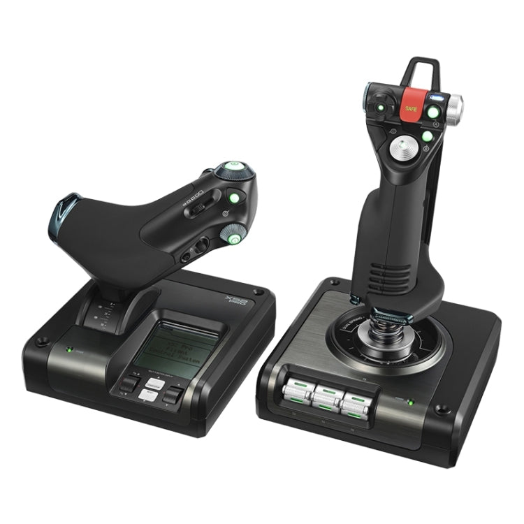 Logitech G Saitek X52 Pro Flight Control Game Throttle Joystick Handle Controller by Logitech